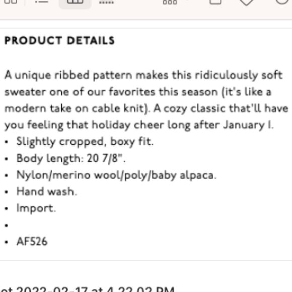 Madewell Everett Rib-Play Cable Knit Sweater - Picture 8 of 11